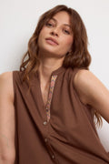 Camisa Ruta Chocolate