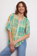 Camisa Kas Turquesa