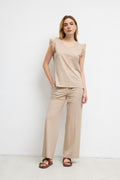 Pantalón Iratxe Beige